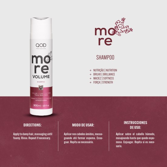 MORE Volume Shampoo 300ml - QOD EGYPT
