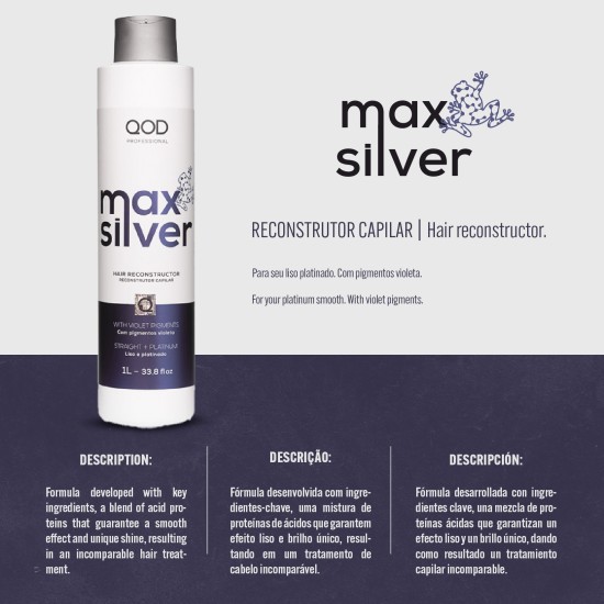Kit Max Silver + Argan - QOD EGYPT